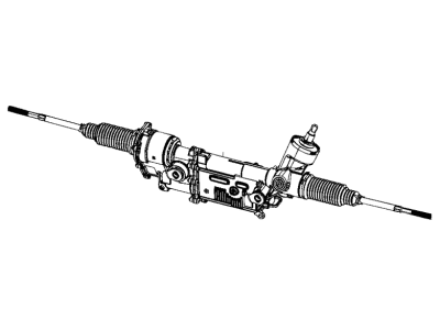 Dodge 68418398AD GEAR Rack And Pinion Electric