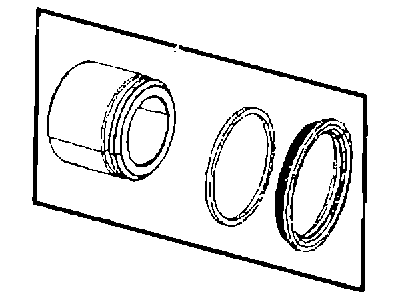 Jeep 68003698AA PISTON AND SEAL KIT Disc Brake
