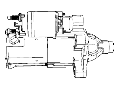 Mopar 56029852AA Starter Engine