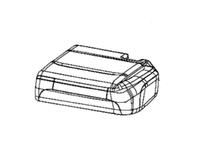 Jeep 7CT77SA5AB COVER Rear Seat Cushion Left