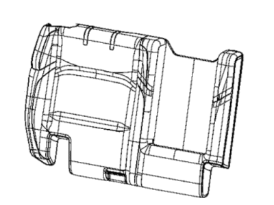 Jeep 7CT74SA5AA COVER Rear Seat Back Right