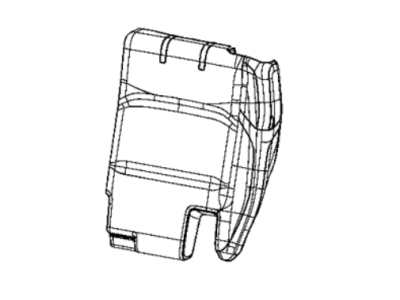 Jeep 7CT75SA5AA COVER Rear Seat Back Left