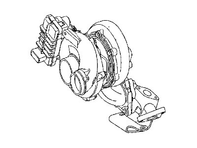 Mopar 68004666AA Turbocharger