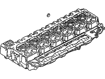 Ram 68210511AB HEAD Cylinder With Valves