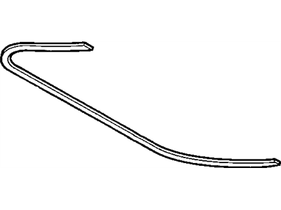 Mopar 55175041AF Weatherseal, Liftgate Mopar 55175041AF Weatherseal, Liftgate