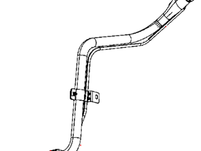 Chrysler 5085377AC TUBE Fuel Filler