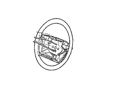 Mopar WM17LMX Wheel, Steering (Sport), Leather