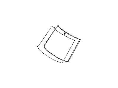 Dodge 4862604AA WINDSHIELD