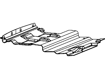 Mopar 55057218AC Seal Radiator Lower