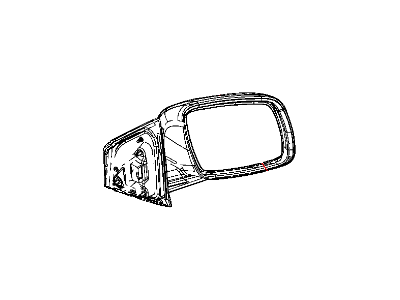 Dodge 1UD791WHAA MIRROR Outside Rearview