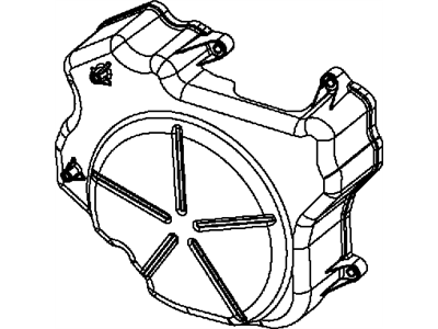 Jeep 4627470AA COVER Harmonic Balancer NVH