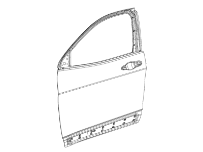 Jeep 68290878AC DOOR Front
