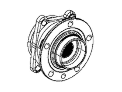 Jeep 68462940AA HUB AND BEARING Brake