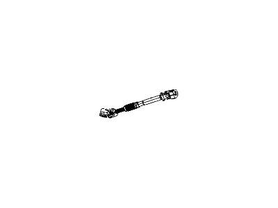 Jeep 55351281AB SHAFT Steering column intermediate