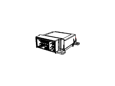 56043714AC Mopar Module Occupant Restraint Illustration 1 of 1