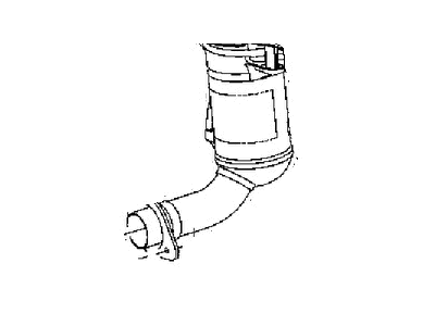 Jeep Compass Exhaust Manifold - 5105408AE