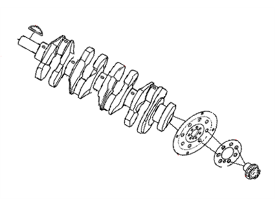 Dodge 4884742AB CRANKSHAFT