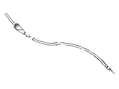 2005 Dodge Neon Parking Brake Cable - 4509895AE