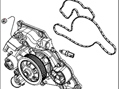 Jeep 5038677AA PUMP Water