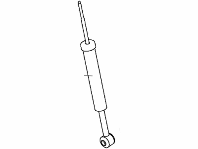 Chrysler 68143169AB SHOCK ABSORBER Suspension Rear
