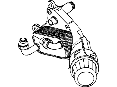 Jeep 68228133AA HOUSING Oil Filter And Cooler