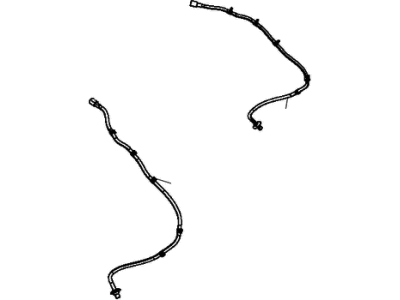 Chrysler 68110541AC HOSE Sunroof Drain Rear