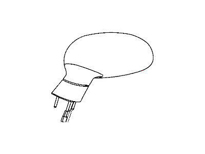 Dodge TR36MX3AD MIRROR Outside Rearview