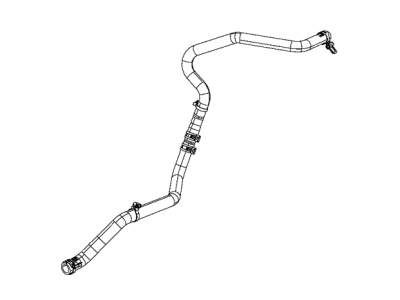 Ram 68274756AA HOSE Heater Supply