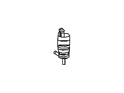 Dodge 68017447AA PUMP Washer, Windshield