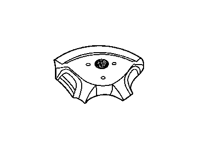 Dodge YS921J8AE MODULE Air Bag Driver