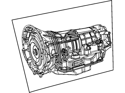 Mopar 68009685AA Transmission Package With Torque Converter
