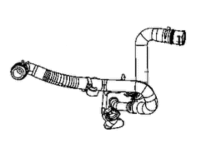 Jeep 68299338AE HOSE Radiator Inlet