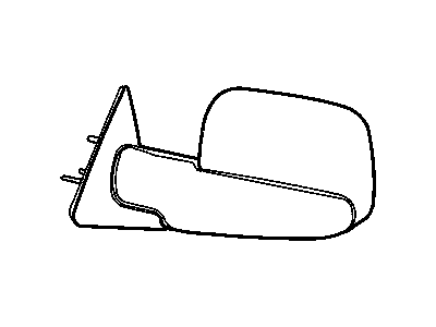 Dodge 55156334AA MIRROR KIT Trailer Tow