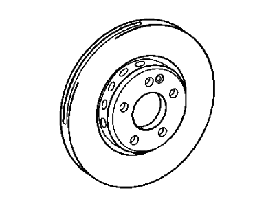 Chrysler 2AMV8064AA ROTOR Brake