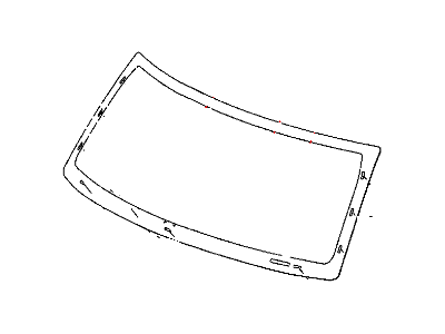 Mopar 5189066AB Windshield Shipping Assembly-25 Lite Glass 5189066AB Mopar Windshield Shipping Assembly-25 Lite Glass Illustration 1 of 1