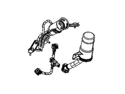 Jeep 68334985AD TUBE Fuel Filler