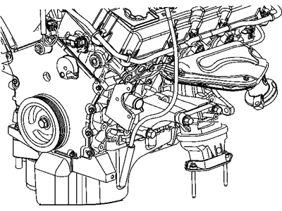 Dodge 5166040AA BRACKET Engine Support