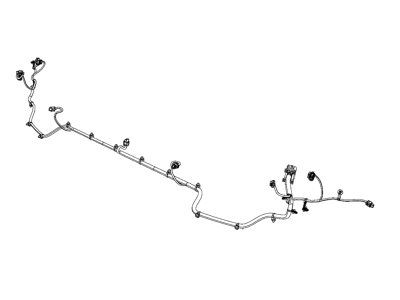 Ram 68294465AD WIRING Front Fascia