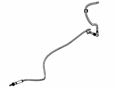 Mopar 68184474AB Hose Washer Reservoir Located In Body Wiring