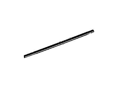 Dodge 5109809AA WEATHERSTRIP Rear Door Belt Outer