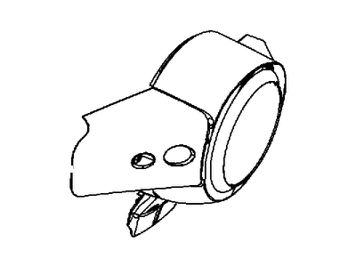 Jeep 6FG84DX9AB COVER Steering Wheel Back