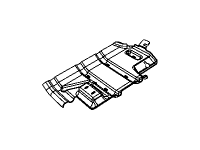 Mopar 52121419AD Skid Plate Front