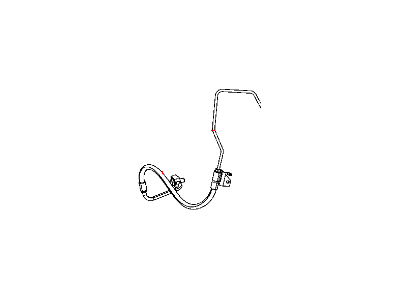 Mopar 52124322AC Tube Brake Hydraulic Control Unit To Right Front Hose 52124322AC Mopar Tube Brake Hydraulic Control Unit To Right Front Hose Illustration 1 of 1