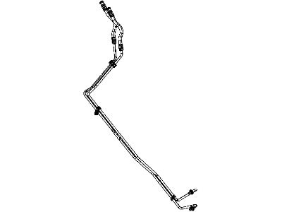Ram 55056857AB HOSE AND TUBE Oil Cooler Pressure and Return