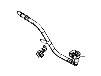 Jeep 68144603AB TUBE Fuel Vapor
