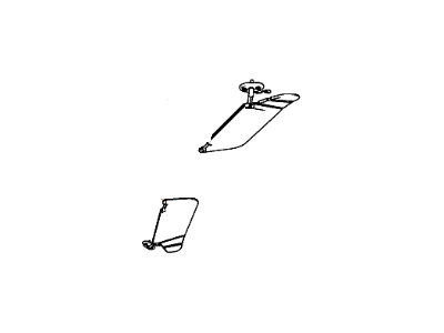 Mopar 1GW14DX9AA Visor Mopar 1GW14DX9AA Visor