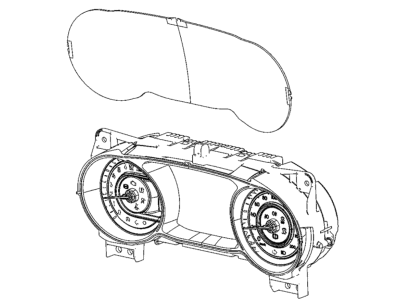 Jeep Gladiator Speedometer - 68482350AI