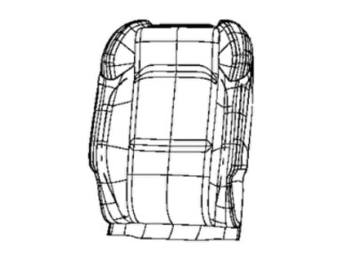 Mopar 7CH02LA3AB Cover Front Seat Back