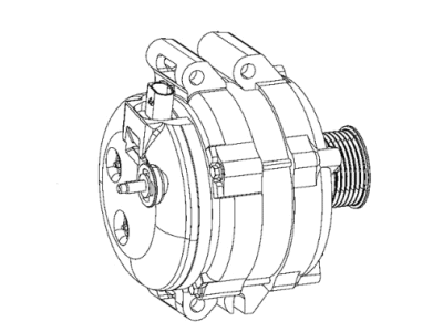 Ram R6029696AA GENERATOR Engine