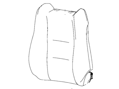 Mopar 6RL68LA3AA Cover Front Seat Back